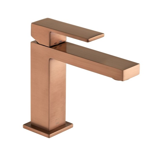 Vado Notion Slimline Mono, Μπαταρία Νιπτήρος, Brushed Bronze PVD