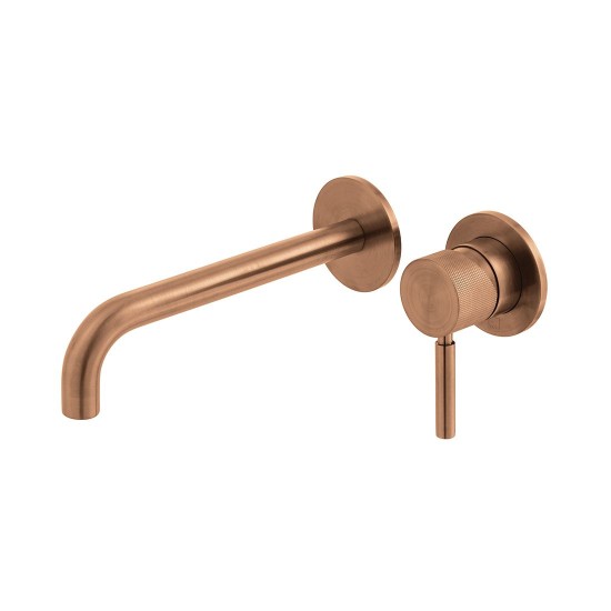 Vado Origins, Επίτοιχη Μπαταρία Νιπτήρος, Brushed Bronze PVD