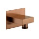 Vado, Επίτοιχη Παροχή, Brushed Bronze PVD