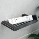 Vado Photon, Επίτοιχη Σχαρωτή Σαπουνοθήκη, Brushed Black PVD