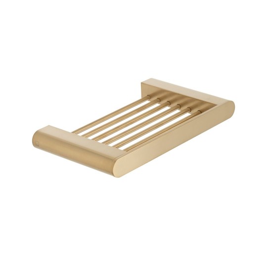 Vado Photon, Επίτοιχη Σχαρωτή Σαπουνοθήκη, Brushed Gold PVD