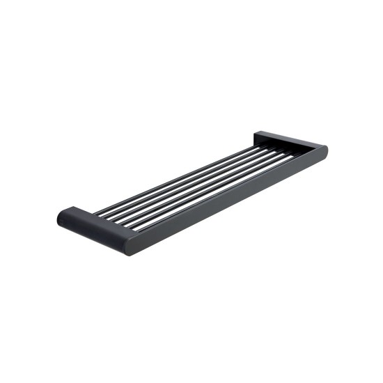 Vado Photon, Επίτοιχο Ράφι 38cm, Brushed Black PVD