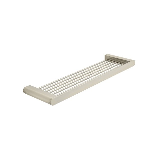 Vado Photon, Επίτοιχο Ράφι 38cm, Brushed Nickel PVD