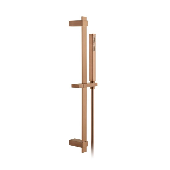 Vado, instinct, Βέργα 60cm, Σπιράλ 150cm και Τηλέφωνο, Brushed Bronze PVD