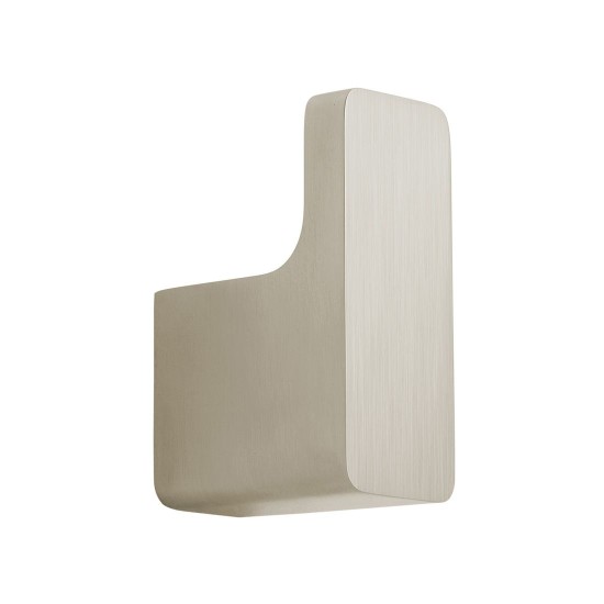 Vado Shama, Αγγιστρο Μονό, Brushed Nickel PVD