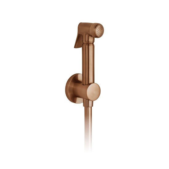 Vado, Τηλέφωνο και Βάση (Σύστημα Μπιντέ), Brushed Bronze PVD