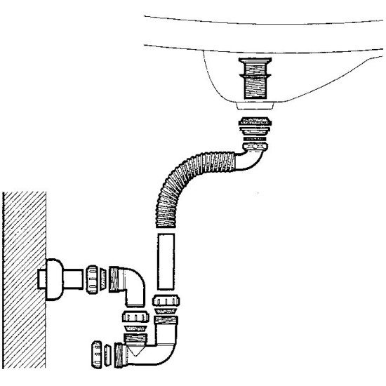 Dolomite Atlantis Σιφώνι Νιπτήρος