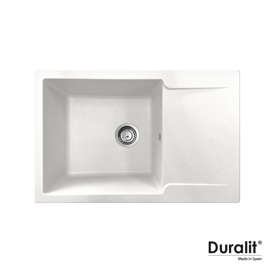 Duralit KN Νεροχύτης Βαρέου Τύπου 79X50cm White