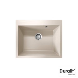 Duralit Νεροχύτης Βαρέου Τύπου 60X50cm Beige