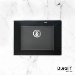Duralit Νεροχύτης Βαρέου Τύπου Υποκαθήμενος 60X50cm, Graphite Duralit Νεροχύτης Βαρέου Τύπου Υποκαθήμενος 60X50cm, Graphite