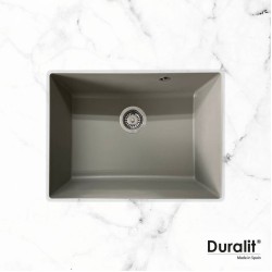 Duralit Νεροχύτης Βαρέου Τύπου Υποκαθήμενος 60X50cm, Concrete