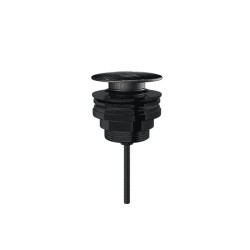 ΒΑΛΒΙΔΑ ΝΙΠΤ. CLIC-CLAC AISI316 INOX PVD BLACK BRUSHED