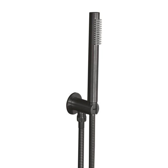 La Torre, Επίτοιχη Παροχή Νερού, Inox PVD Black Brushed