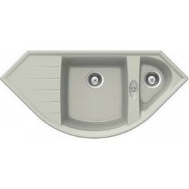 Schock Genius C-150, Νεροχύτης 111x52, Χρώματος Alaska
