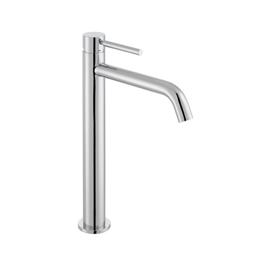 Vado Origins Slimline, Μπαταρία Νιπτήρος Ελεύθερης Τοποθέτησης Χωρίς Βαλβίδα, Χρωμέ