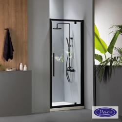 PIVOT 70 (67-71εκ) DEVON FLOW CLEAN-GLASS BLACK MATT PIVOT 70 (67-71εκ) DEVON FLOW CLEAN-GLASS BLACK MATT