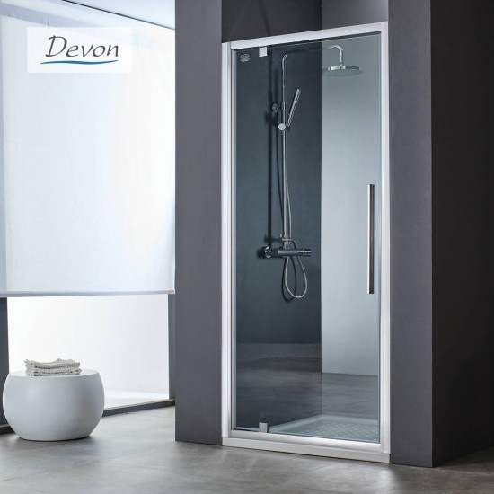 PIVOT 90  (87-91εκ) DEVON FLOW CLEAN-GLASS CHROME