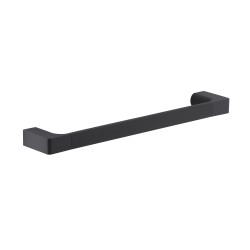 Gedy Pirenei, Επίτοιχη Πετσετοθήκη 35cm, Black Matt