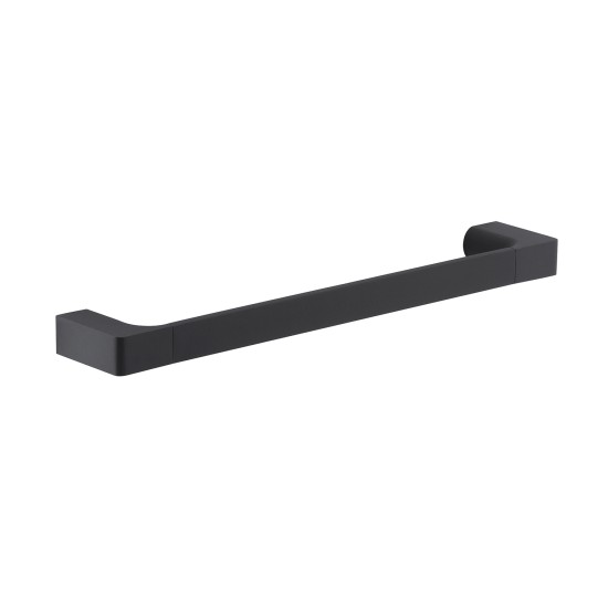 Gedy Pirenei, Επίτοιχη Πετσετοθήκη 35cm, Black Matt