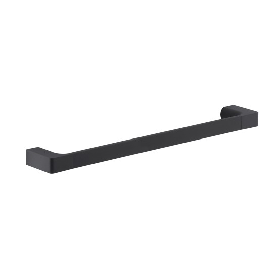Gedy Pirenei, Επίτοιχη Πετσετοθήκη 45cm, Black Matt