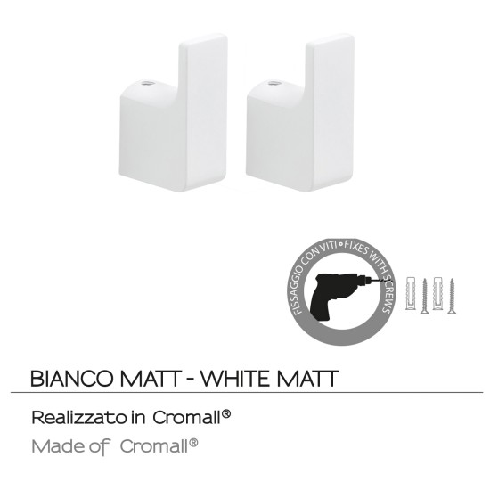 Gedy Pirenei, Αγγιστρο ΙΙ, White Matt