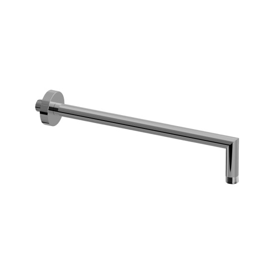 Eurorama Επίτοιχος Βραχίονας Στρογγυλός 35εκ. Inox