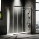 Devon Flow Slider 180 (177-181cm), Clear, Clean Glass, Chrome Devon Flow Slider 180 (177-181cm), Clear, Clean Glass, Chrome