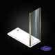 Devon Noxx Side Panel Clean Glass, Gold Brushed Pvd