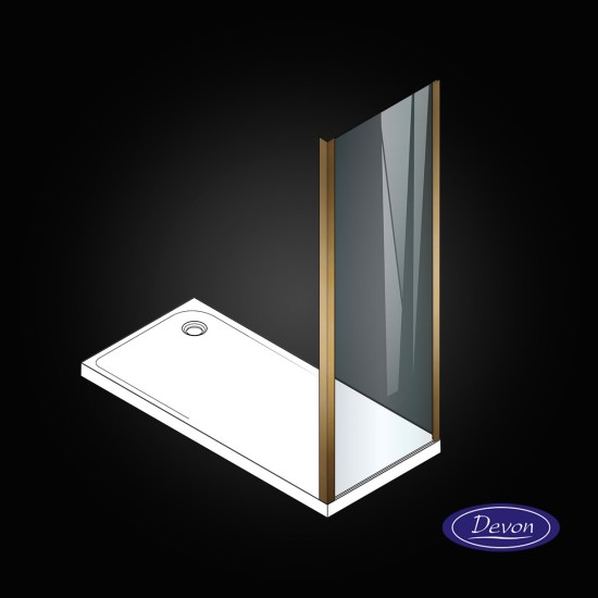 S.PANEL 80 (77-79) DEVON NOXX CLEAN PVD AISI304 BRONZE BRUSHED