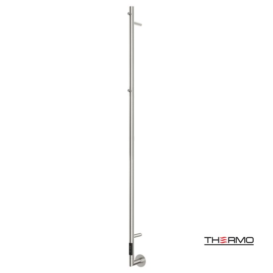 Thermo Stilo Θερμαινόμενη Πετσετοκρεμάστρα Inox 170 Brushed