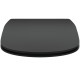 Ideal Standard Tesi, Κάθισμα Slim, Soft Close, Quick Release, Black Matt