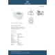 IDEAL I.LIFE B Λεκάνη Κρεμαστή Rimless, χωρίς κάθισμα. IDEAL I.LIFE B Λεκάνη Κρεμαστή Rimless, χωρίς κάθισμα.