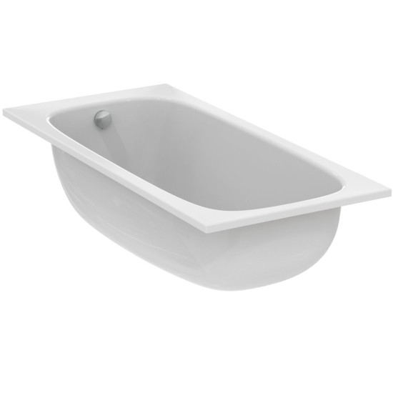 Ideal Standard i.Life 80x170 Μπανιέρα Λευκή (Χωρίς Υπερχείλιση)