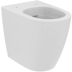 Ideal Standard I.Life O, HydroTwist®,BTW, Λεκάνη υψηλής πίεσης, υπερυψωμένη, Χωρίς Κάθισμα, Λευκή