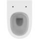 Ideal Standard I.Life O, HydroTwist®,BTW, Λεκάνη υψηλής πίεσης, υπερυψωμένη, Χωρίς Κάθισμα, Λευκή