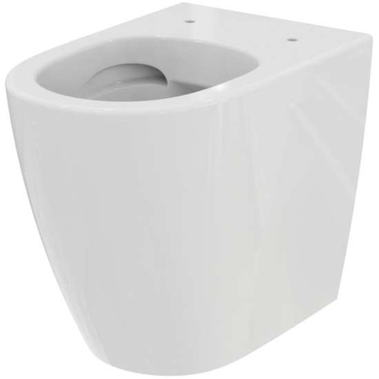 Ideal Standard I.Life O, HydroTwist®,BTW, Λεκάνη υψηλής πίεσης, υπερυψωμένη, Χωρίς Κάθισμα, Λευκή