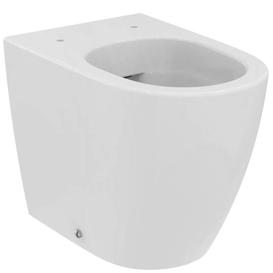 Ideal Standard I.Life O, HydroTwist®,BTW, Λεκάνη υψηλής πίεσης, Χωρίς Κάθισμα, Λευκή