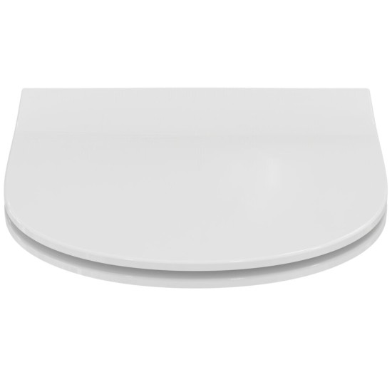 Ideal Standard I.Life O, Κάθισμα λεκάνης, Sandwich, Soft closing, Quick Release, Λευκό