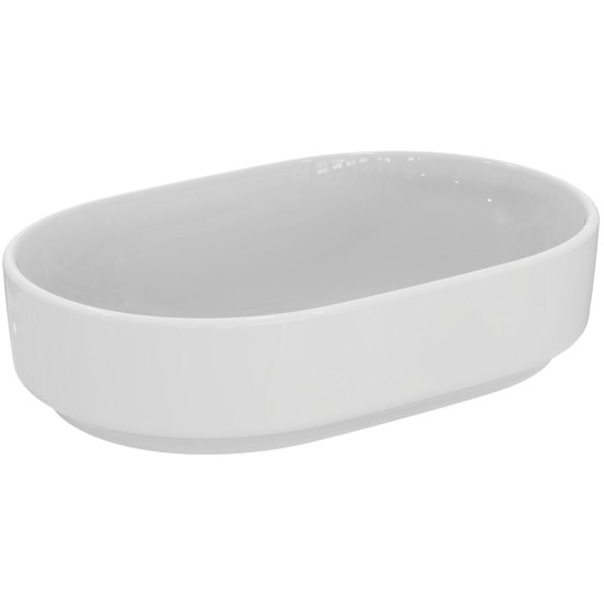 Ideal Standard i.Life O, Νιπτήρας Οβαλ Ελέυθερης Τοποθέτησης 55x36cm Ideal Standard i.Life O, Νιπτήρας Οβαλ Ελέυθερης Τοποθέτησης 55x36cm