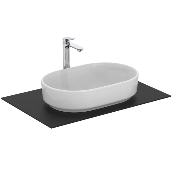 Ideal Standard i.Life O, Νιπτήρας Οβαλ Ελέυθερης Τοποθέτησης 55x36cm Ideal Standard i.Life O, Νιπτήρας Οβαλ Ελέυθερης Τοποθέτησης 55x36cm