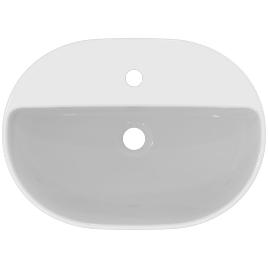 Ideal Standard i.Life O, Νιπτήρας Οβαλ Ελέυθερης Τοποθέτησης 55x40cm Ideal Standard i.Life O, Νιπτήρας Οβαλ Ελέυθερης Τοποθέτησης 55x40cm
