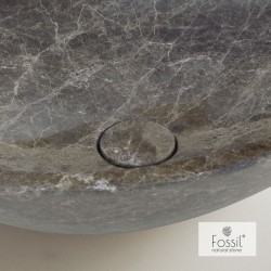 Fossil Κάλυμμα Βαλβίδας Emperador Dark