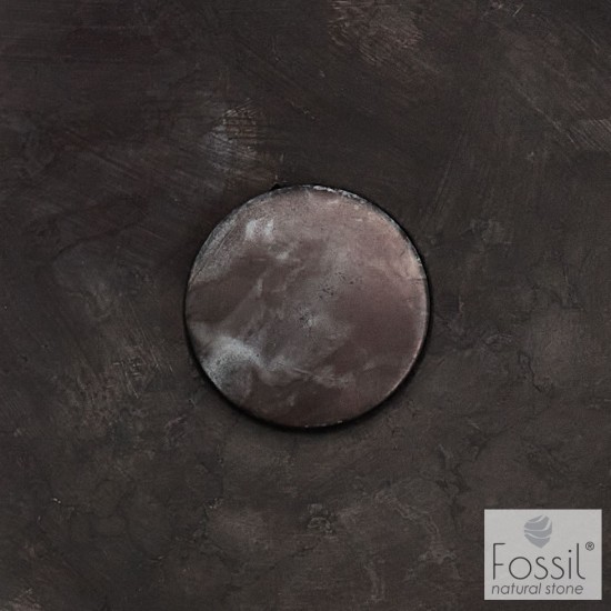 Fossil, Κάλυμμα βαλβίδας για Νιπτήρες Fossil, Black Marble