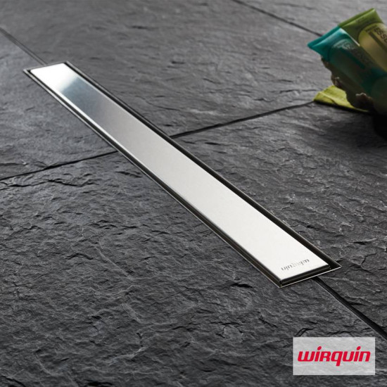 Wirquin Venisio Slim 70cm, Κανάλι Ντους, 2 Όψεων, Inox AISI 304