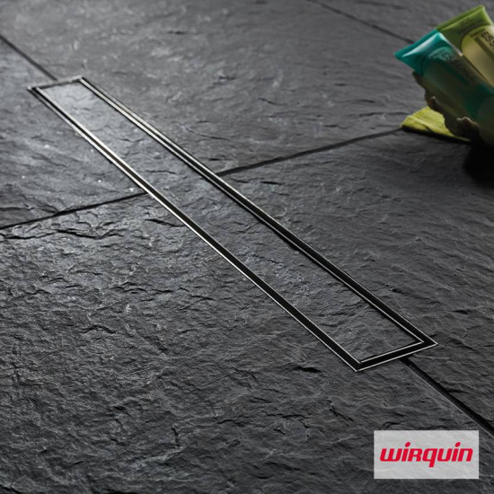 Wirquin Venisio Slim 70cm, Κανάλι Ντους, 2 Όψεων, Inox AISI 304