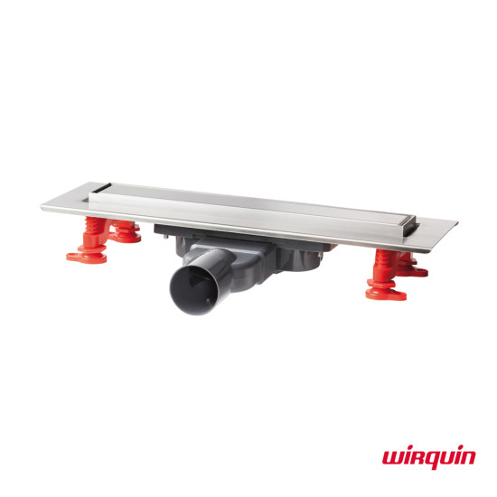 Wirquin Venisio Slim 70cm, Κανάλι Ντους, 2 Όψεων, Inox AISI 304