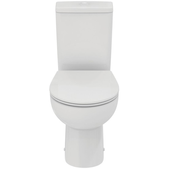 Ideal Standard Eurovit, Λεκάνη Καζανάκι και Κάθισμα, Λευκή