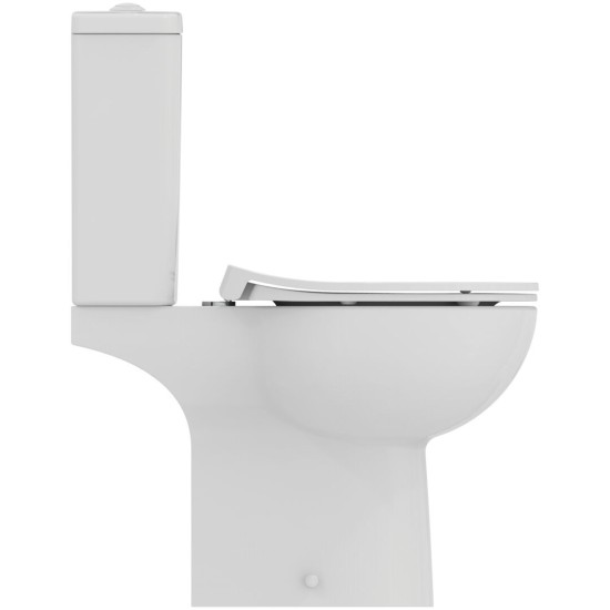 Ideal Standard Eurovit, Λεκάνη Καζανάκι και Κάθισμα, Λευκή