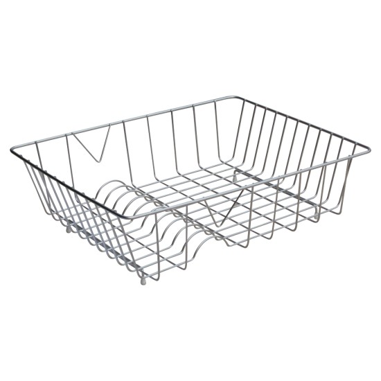 Ανοξείδωτο Καλάθι - Πιατοθήκη 37,3x31,8cm, Inox