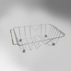 Apell, Καλάθι για Νεροχύτη Κουζίνας 41,5x25cm, Inox